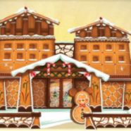 Gingerbread House at Disneyland’s Grand Californian Hotel Gingerbread House at Disneyland’s Grand Californian Hotel