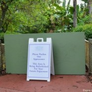 Bridge to Caribbean Cay at Disney’s Caribbean Beach Resort Closed